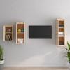 VidaXL TV Furniture 3 Pcs Solid Pine Wood.