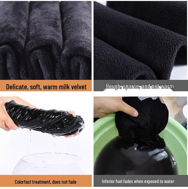 2025 New Style Black Velvet-Lined Slimming Leggings: Tight-Fit, Body-Shaping Winter Wear