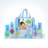 Newborn Baby Gift Pack With Lotion, Oil, Shampoo, Cream & Powder | 6-In-1 Baby Essentials Kit With Travel Clear Bag | Ideal For Gifting