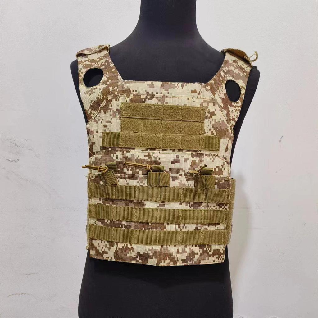 JPC Lightweight Tactical Camouflage Vest for Outdoor and Cosplay Activities