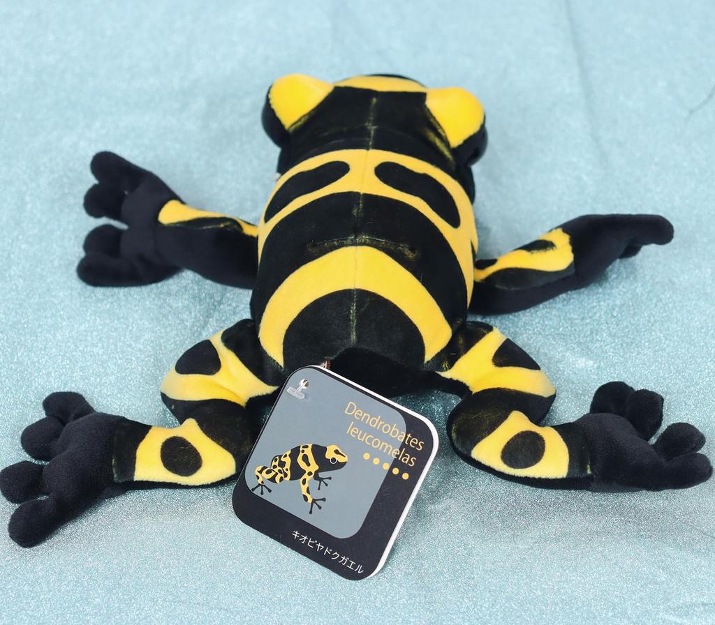 Takeoff Plush Toy Poison Dart Frog - Yellow-banded (S)