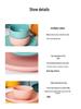 Matte Ceramic 4-Piece Shallow Plate Set: Creative Steak & Breakfast Plates for Western Cuisine.