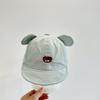 Little Bear Embroidery Kids Sun Hat Quick Drying Cartoon Bear Hat Duck Tongue Cap  For Girls Boys