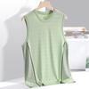 Men's Summer Ice Silk Quick-Dry Sleeveless Sports Vest: Breathable, Lightweight, Versatile, and Trendy