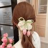 Elastic Material Tulip Headbands Spring Design Flower Elastic Hair Ties  Women Hair Accessories