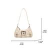 Y2K Retro Rivet Shoulder Bag Pu Leather Motorcycle Bag Punk Crossbody Bags  Girls