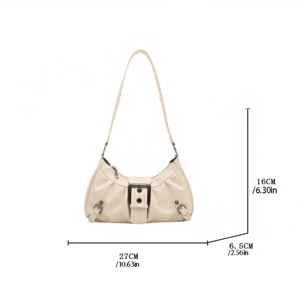 Y2K Retro Rivet Shoulder Bag Pu Leather Motorcycle Bag Punk Crossbody Bags  Girls