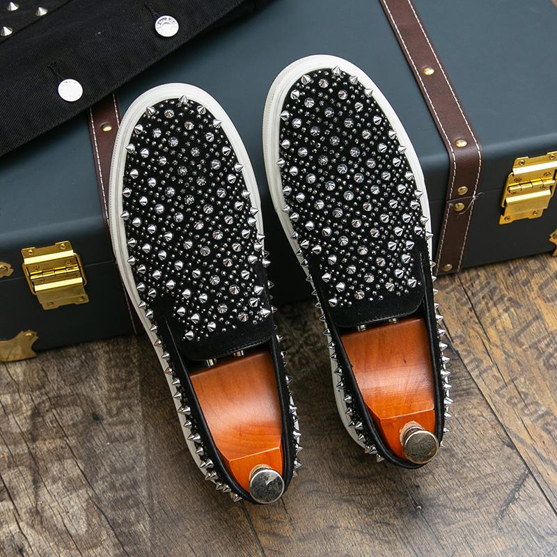 Fashion Luxury Men Classic Vulcanized Shoes Casual Lightweight Comfortable Fashion Brand Shoes Business Travel Shoes Men Size 38-45