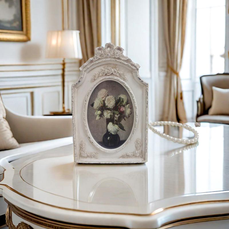 1Pc Vintage Photo Frame Grace Combination Mural Painting New Chinese Style Painting Hanging Practical Artistic Decoration