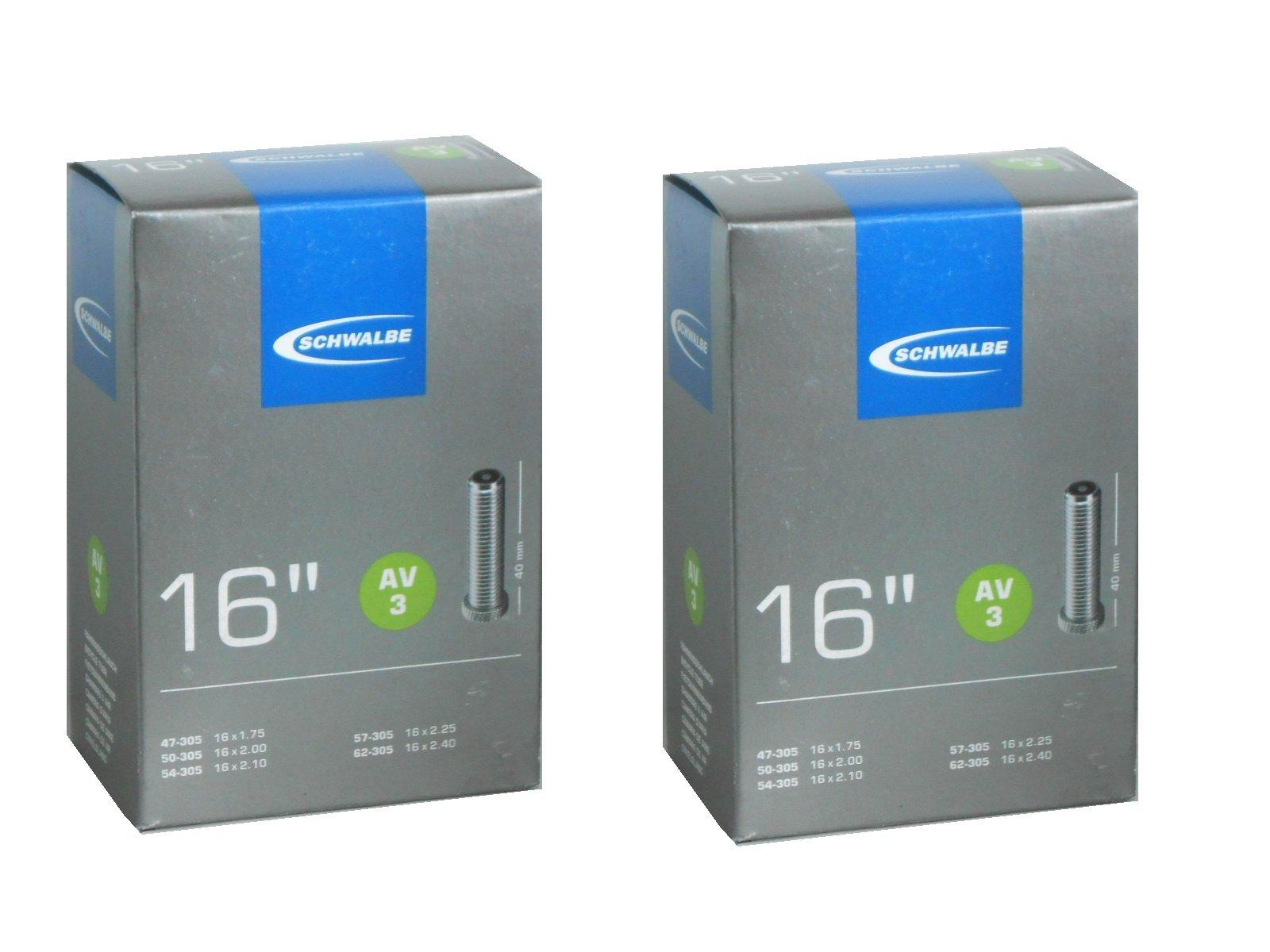

SCHWALBE AV3 40мм американский тип трубки для 16x1.75/2.40 (47-305/62-305) [Параллельный импорт]