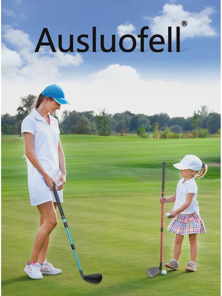 Telescopic Three-Section Golf Chipping Club for Indoor and Outdoor Practice