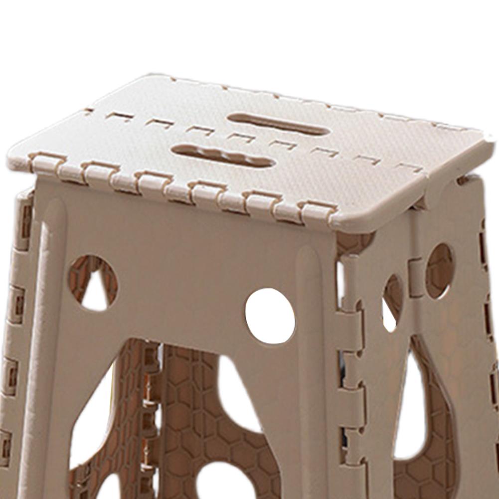 Portable Folding Step Stool 18 Inch Folding Plastic Stool Is Suitable For Non-slip Step Stool In Kitchen Bathroom Outdoor Concer