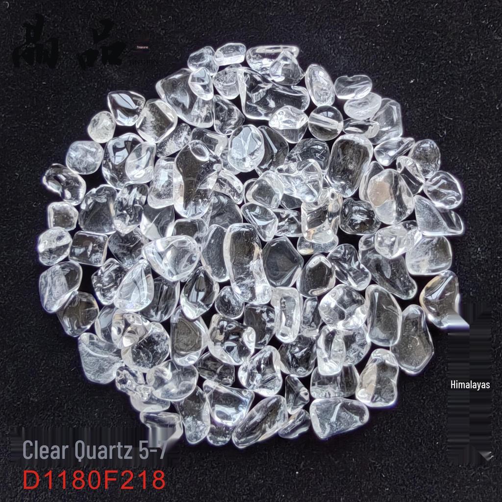 White Transparent Crystal Pebbles for Landscaping, Fish Tanks, Buddha Offerings, and Flower Pots
