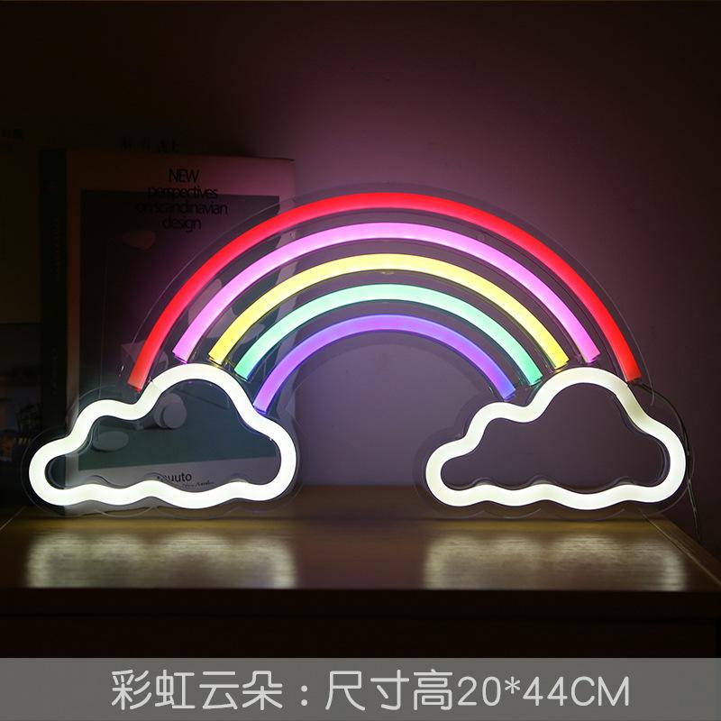 USB Powered Cute Logo Animal Neon Lights  Backplane for Bedroom Wedding,Birthday,Valentine's Day,Christmas Decoration Occasions