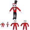 Der Erstaunliche Digitale Zirkus Plüschtier Niedliche Clownpuppe Kurzer Plüschstoff Pp-Baumwollfüllung 23-30cm