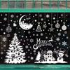 Christmas Window Sticker Merry Christmas Decorations For Home 2025 Christmas Ornament Xmas Navidad Natal Gifts New Year 2026