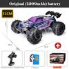 4WD Remote Control Car Off Road 4x4 RC High Speed Buggy Truck Super Brushless 50 or 80KM/H Fast Drift Racing Toy Kids Adults