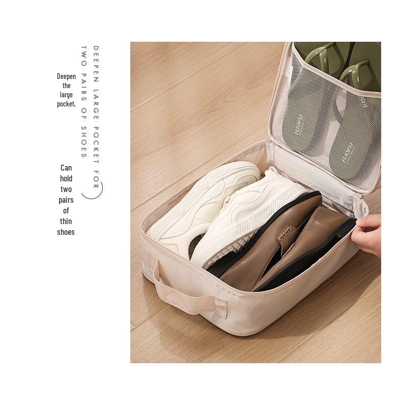 Portable Travel Shoe Storage Bag - Dustproof, Suitcase-Friendly for Business Trips and Travel Outfits