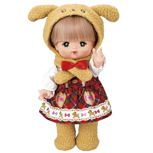 PILOT CORPORATION Mel-chan Dress-Up Set, Fluffy Poodle Outfit