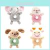 Chinese Tololo Circular Rattle Plush Grab Toy For Infants With Cognitive Benefits And Sensory Development