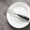 30cm Edelstahl Tranchiergabel für Outdoor BBQ Grillwerkzeug für und Steak mit antibakteriellem Griff BBQ, Fleisch, Fisch,