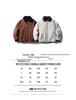 CROWD CITY Men's Japanese Retro Double-Sided Winter Lambswool Cotton Jacket Y598