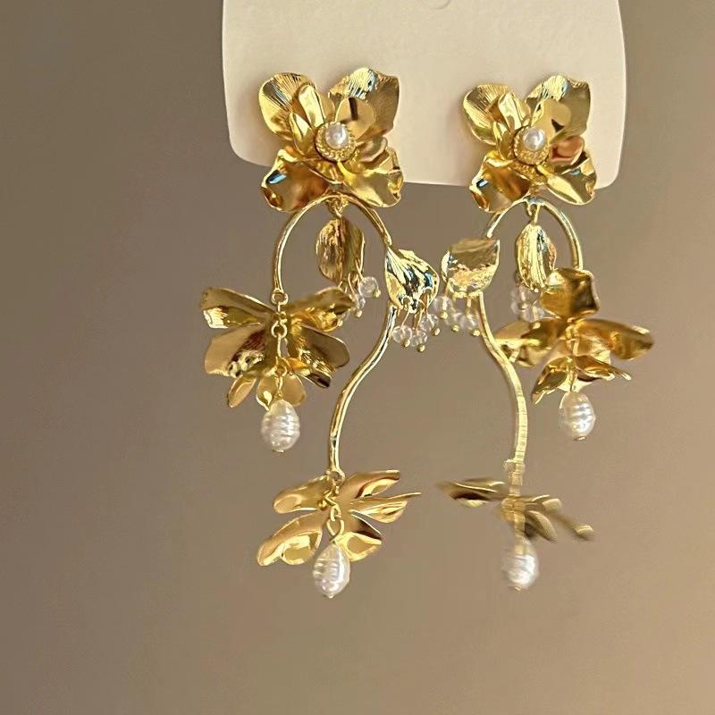 

Серьги-кисточки «Серебряная игла» - Модные длинные висячие серьги в изысканном стиле