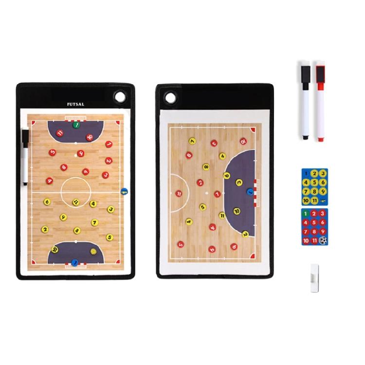 Football Basketball Coaching Clipboard with Magnetic Sheets, Dry Erases Tactic Coaching Board Training Aids for Strategy