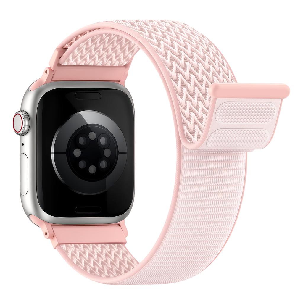 Nylon Loop Strap for Apple watch band 44mm 40mm 41mm 42mm 46mm 49mm Elastic correa bracelet iWatch series 11 10 9 8 se Ultra 3 2
