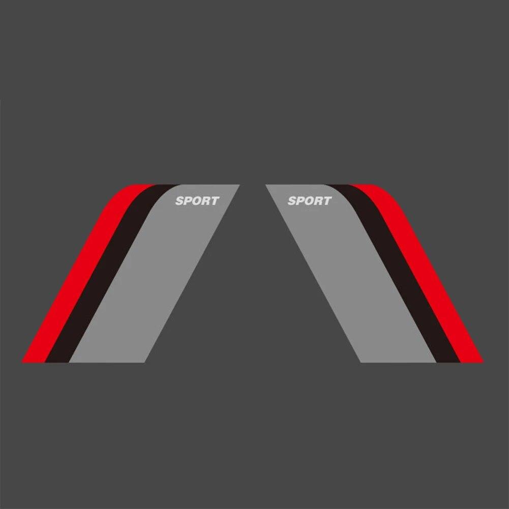 

Автомобильные наклейки и наклейки на переднюю решетку в полоску, наклейка, украшение, гоночный автомобиль, спортивная наклейка, полоса на переднее крыло, наклейка для BMW