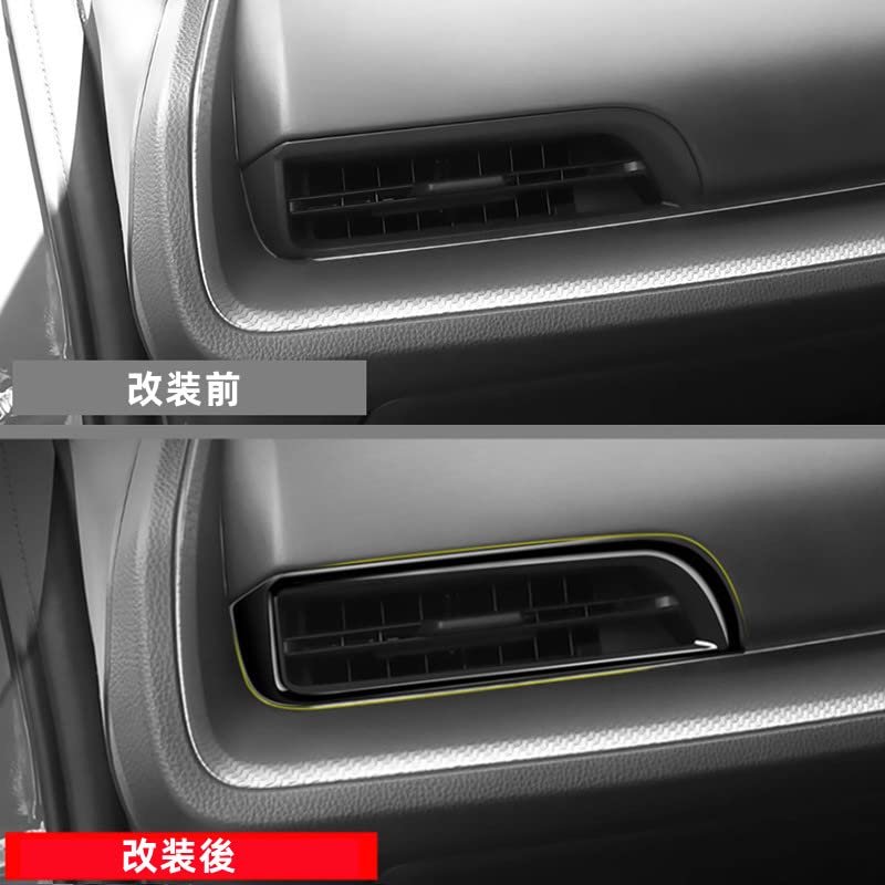 TADOKAPATU Toyota New Prius 60 Series Dedicated Front Air Conditioner Cover Air Conditioner Vent
