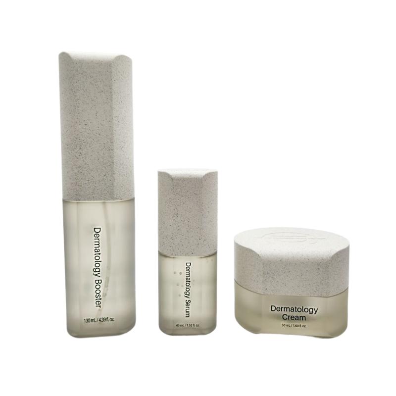 Incellderm Dermatology Skincare 3-Piece Set (Booster + Serum + Cream), 1 Set