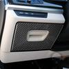 Carbon Fiber Car Accessories Driver Storage Interior Trim Cover Soft Sticker For BMW 7 Series F01 730li 740li 750li 2009-2014