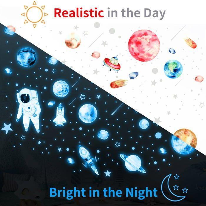 Stickers - Yosemy - Autocollants lumineux - PVC - Décoration murale - Chambre bébé