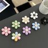 Elegant Flower Back Adhesive Phone Stand Air Cushion Bag Korean Ins Desktop Support Creative Stability Portable