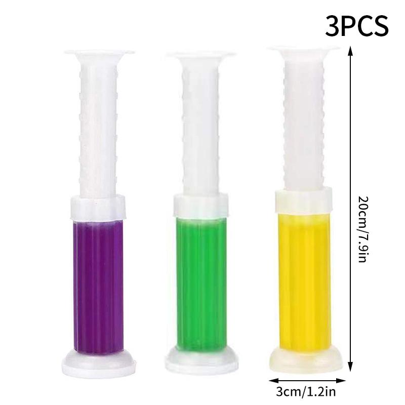 3/6PCS Toilet Detergent Toilet Cleaning Gel Bathroom Descaler Disposable Odor Closestool Aromatic Deodorant Household Freshener