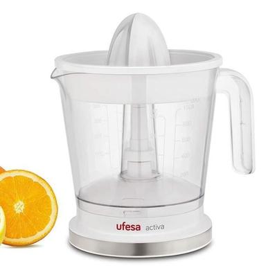 Ufesa EX4942 – Electric Citrus Juicer of 400W Power, with 2 Cones of Different Sizes and Two-Way Rotation,