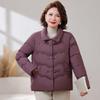 Ronghua Women's Embroidered Fleece-Lined Winter Padded Jacket