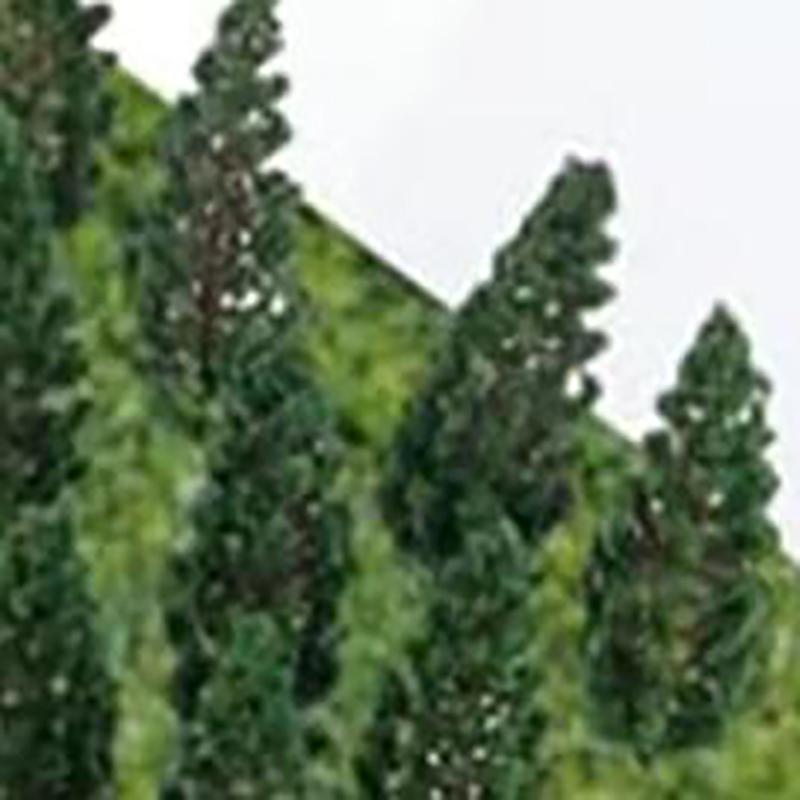 

50PCS Realistic Pine Trees For HOOO Scale Dioramas - Perfect Tree Desktop Decoration Cedar Tree Home Party Festival Decor China Mainland
