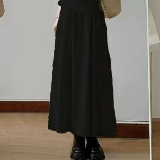 Women's Summer 2026 French Style Slim Fit Suit: Short Sleeve T-shirt & High Waist Skirt Set