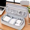 1pc Travel Portable Charging Cable Organizer Bag, Suitable for Chargers, Data Cables, and External Hard Drives Tote Bag