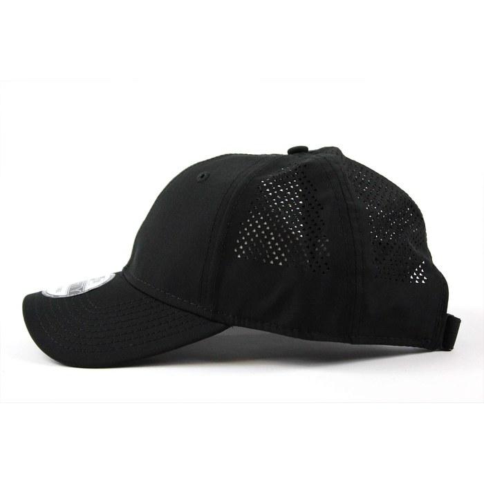 [New Era] Cap Mesh 9FORTY Perforated Performance Cap BLACK