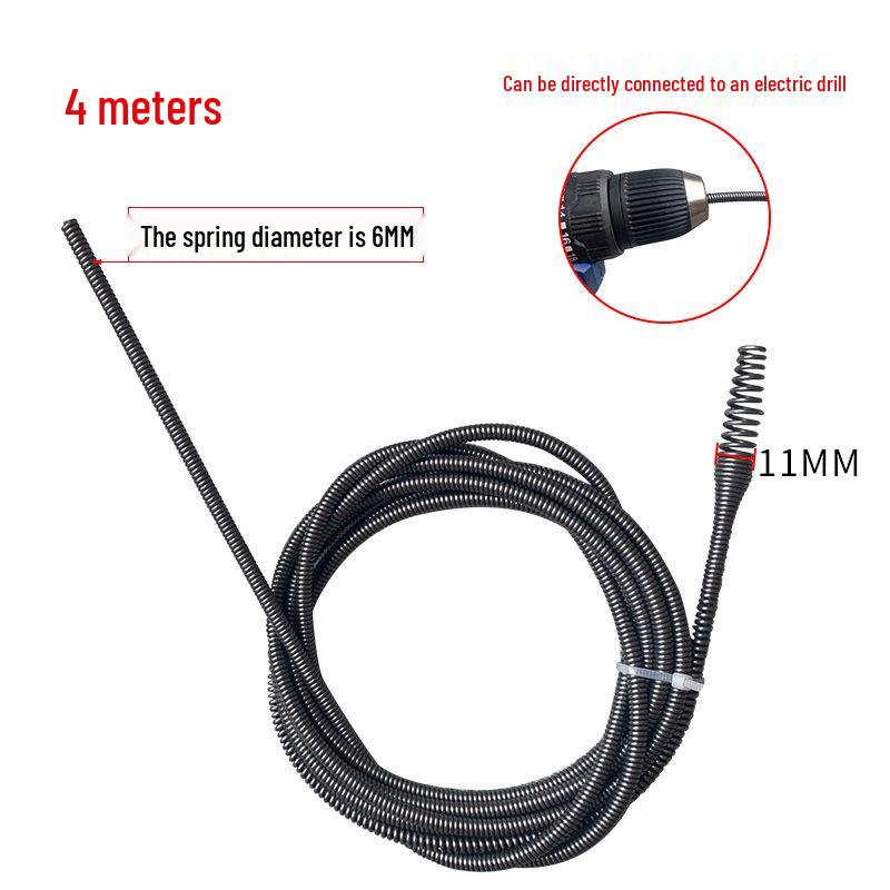 Elektrisch betriebener Abflussreiniger für Toiletten, Waschbecken und Küchenrohre