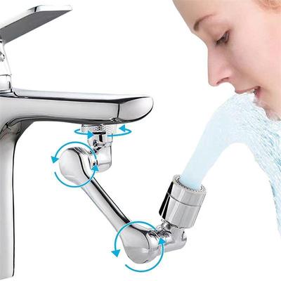 Robotické rameno otočné o 1080° otočné prodlužovací dřezová baterie Perlátor Dvojitá funkce Koupelnová baterie namontovaná