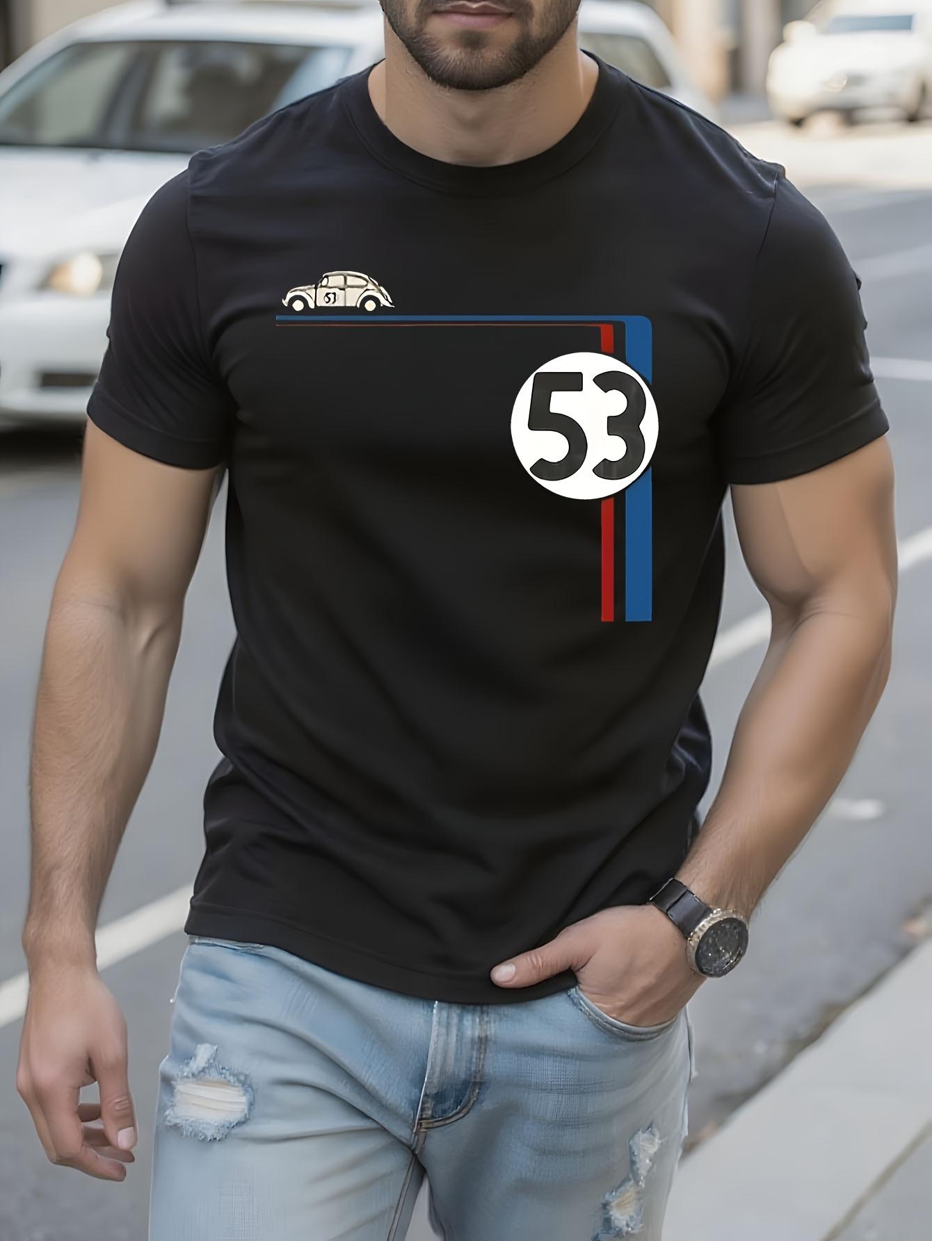HERBIE 53 Vintage Racing Graphic Tshirt Graphic Tshirt fo... S
