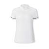 Golf Series Casual Fashion Breathable Short Sleeve T-Shirt Women Tops Jade-White A11W515102F-WT