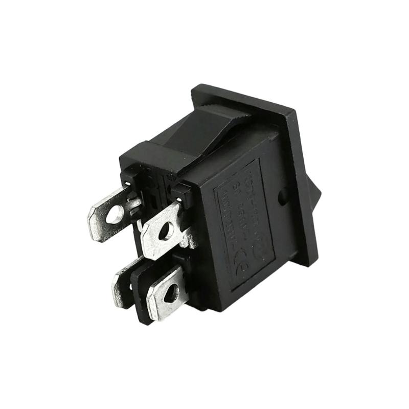 2 Position 4 Pin High Power Rocker Button Switches LED Toggles Rocker Switches for Electric Cookers and Audios Systems