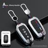 Auto Zinc Alloy Key Fob Cover Mount Chain Toyota Alphard Vellfire 2012 Previa Auto Key Fob Case Interior Accessories Auto Accessories