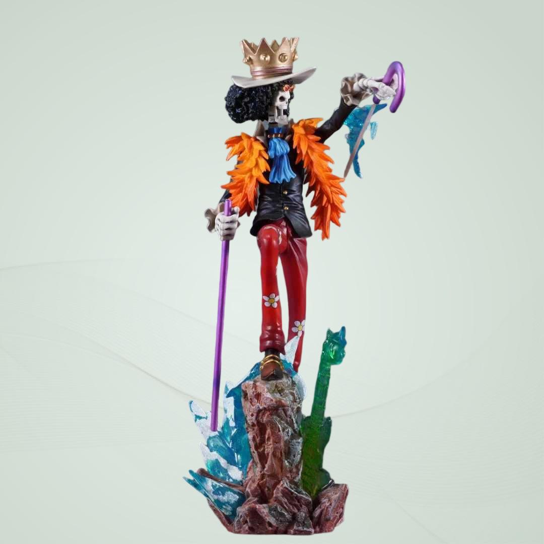 

Anime handmade decorations of the pirate king gk straw hat group LX Brook animation handmade model