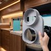 Improved Efficiency Exhaust Adapter Heat Expulsion Ventilation Systems AC Adapter  Garage Use